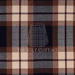 Rose Ancient Tartan -Homespun 100% Acrylic 16 oz Tartan Fabric - 54&quot; Width - Running Yards - Kilt Making Fabric - Machine Washable
