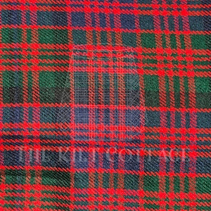 Macdonald Modern Tartan-Homespun 100% Acrylic 16 oz Tartan Fabric -54 Inches Width-Running Yards- Kilt Making Fabric-Machine Washable