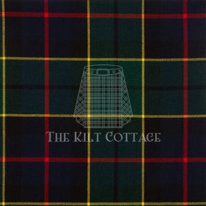 Forsyth Modern Tartan- Homespun 100% Acrylic 16 oz Tartan Fabric -54 Inches Width -Running Yards- Kilt Making Fabric -Machine Washable