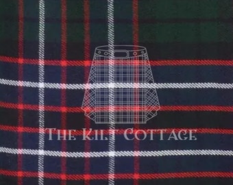 Hunter moderne tartan - zelfgesponnen 100% acryl 16 oz tartan stof - 54 inch breed - lopende werven - kilt maken van stof - machinewasbaar