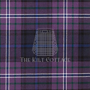 Scotland Forever Tartan - Tela de tartán 100 % acrílica de 473 g - Ancho: 137 cm - Running Yards - Tela para hacer faldas escocesas - Lavable a máquina