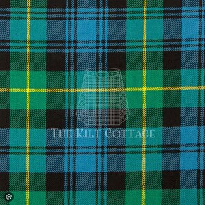 Gordon Ancient Tartan- Homespun 100% Acrylic 16 oz Tartan Fabric -54 Inches Width -Running Yards- Kilt Making Fabric -Machine Washable