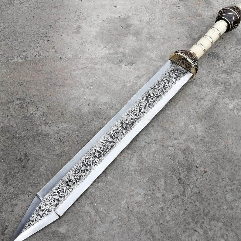 Remarkable Hand Sword Longsword beautiful custom Etsy