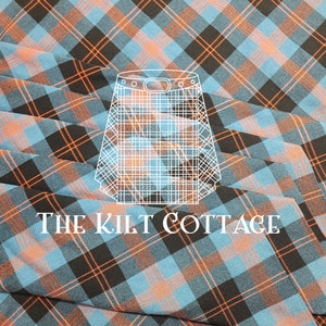 Angus Tartan Fabric - 16 Oz Acrylic Scottish Traditional Tartan - 54 Inches Width - Machine Washable - By Running Yards - Upholstery Fabric