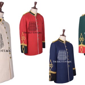 Anglo Zulu War Jacket - British Army 1879 Vintage Officer Tunic Circa Jacket - Wool Military Tunic - LARP - Reenactment - Made to Order