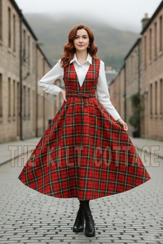 Kilt Ladies Tartan Pinafore Dress Brittany Green Plaid Pinafore Dress Pink House Boutique Kilt Ladies Tartan Pinafore Dress Brittany Green Plaid Pinafore Dress Pink House Boutique