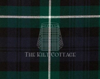 Lamont Modern Tartan - Tessuto tartan 100% acrilico fatto in casa da 16 once - Larghezza 54 pollici - Iarde continue - Tessuto per la realizzazione di kilt - Lavabile in lavatrice