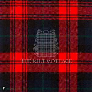 Maclachlan Modern Tartan - Homespun 100% Acrylic 16 oz Tartan Fabric - 54&quot; Width - Running Yards - Kilt Making Fabric - Machine Washable