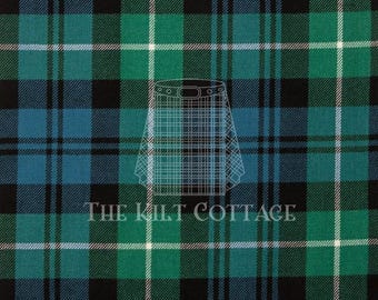 Lamont Ancient Tartan - Tessuto tartan 100% acrilico fatto in casa, 16 once - Larghezza 54 pollici - Iarde continue - Tessuto per la realizzazione di kilt - Lavabile in lavatrice