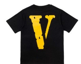 vlone black tee