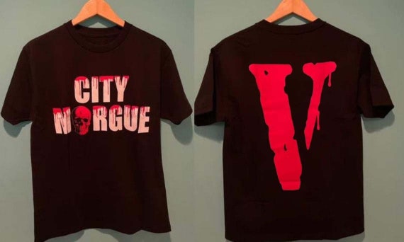 vlone city morgue shirt
