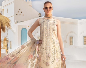 Maria B Luxury Lawn Collection Pakistani Dress Party Wear Dress Wedding Dress Indian Dress Salwar Kameez