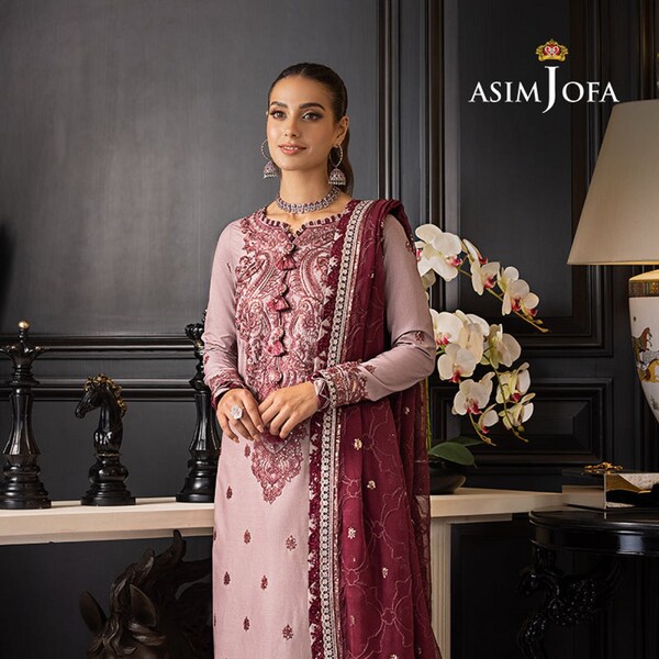 ASIM JOFA Eid Dresses Collection salwar kameez pakistani suit pakistani dress punjabi suit indian design wedding dress gift for her