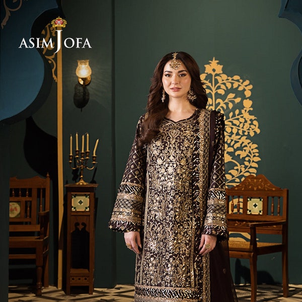 Asim Jofa Fasana-E-Ishq EID Luxury Lawn Collection Pakistani Suit Indian Dress Party Wear Dress Salwar Kameez Gift For Her