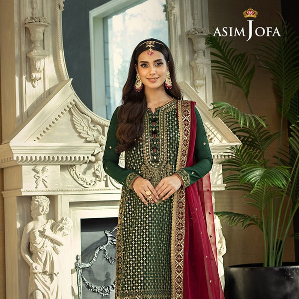 ASIM JOFA Eid Dresses Collection salwar kameez pakistani suit pakistani dress party wear dress wedding dress pakistani salwar kameez