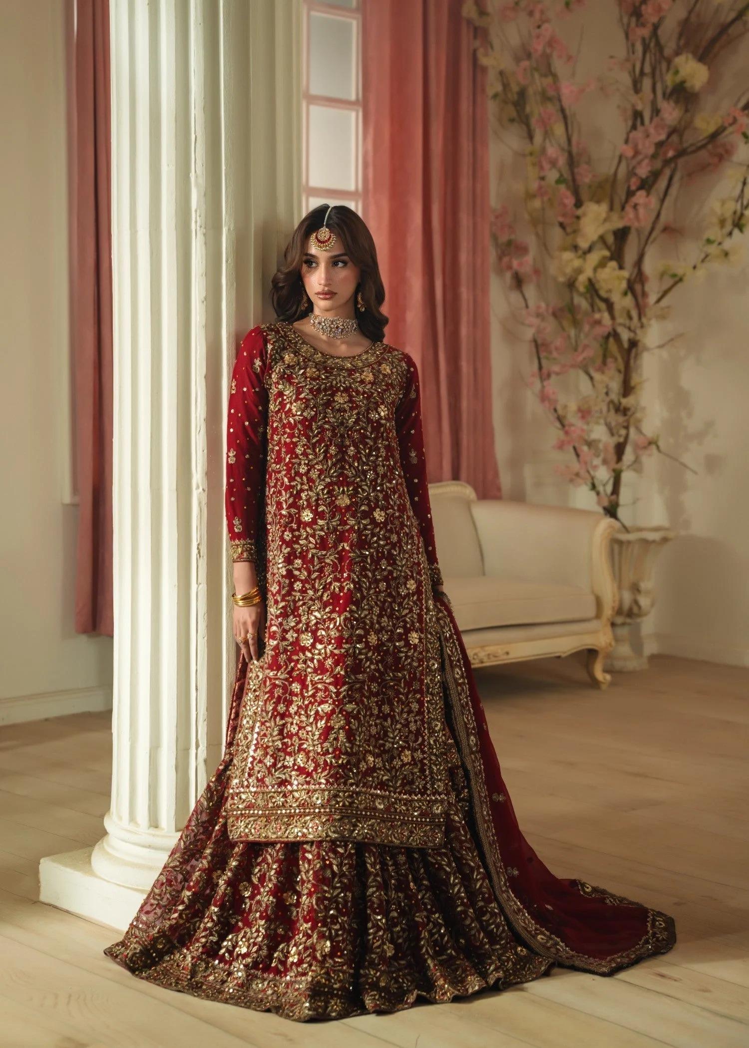 slim fit dress slacks Traditional Red Wedding Dresses Ithaca New York NY USA Designer Lehenga  Choli Wedding Dresses Pakistani – Shazia Yasin