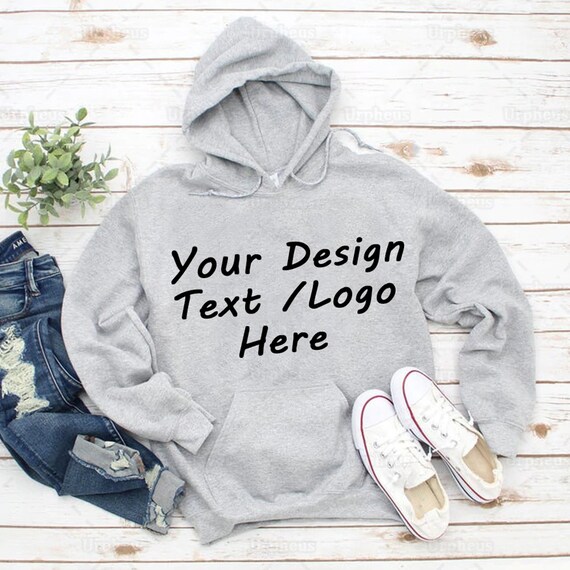SIZE:S Custom Hoodies For Men/ Women Picture Photo Logo Name Design