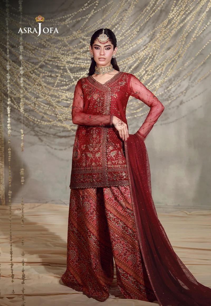 Asim Jofa Red - Etsy