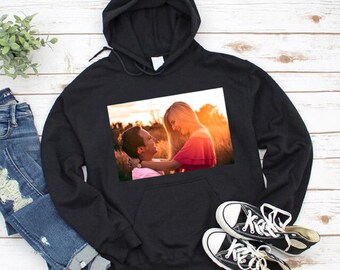 Bluza z kapturem na zamówienie, spersonalizowana bluza z kapturem dla mężczyzn i kobiet, bluza z kapturem ze zdjęciem, bluza z kapturem dla par, dodaj swój obraz, spersonalizowana bluza z kapturem, spersonalizowane prezenty