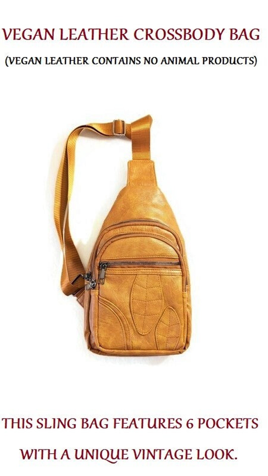 Unisex Crossbody Sling Bag, Small Backpack, Chest Bag, Crossbody Sling