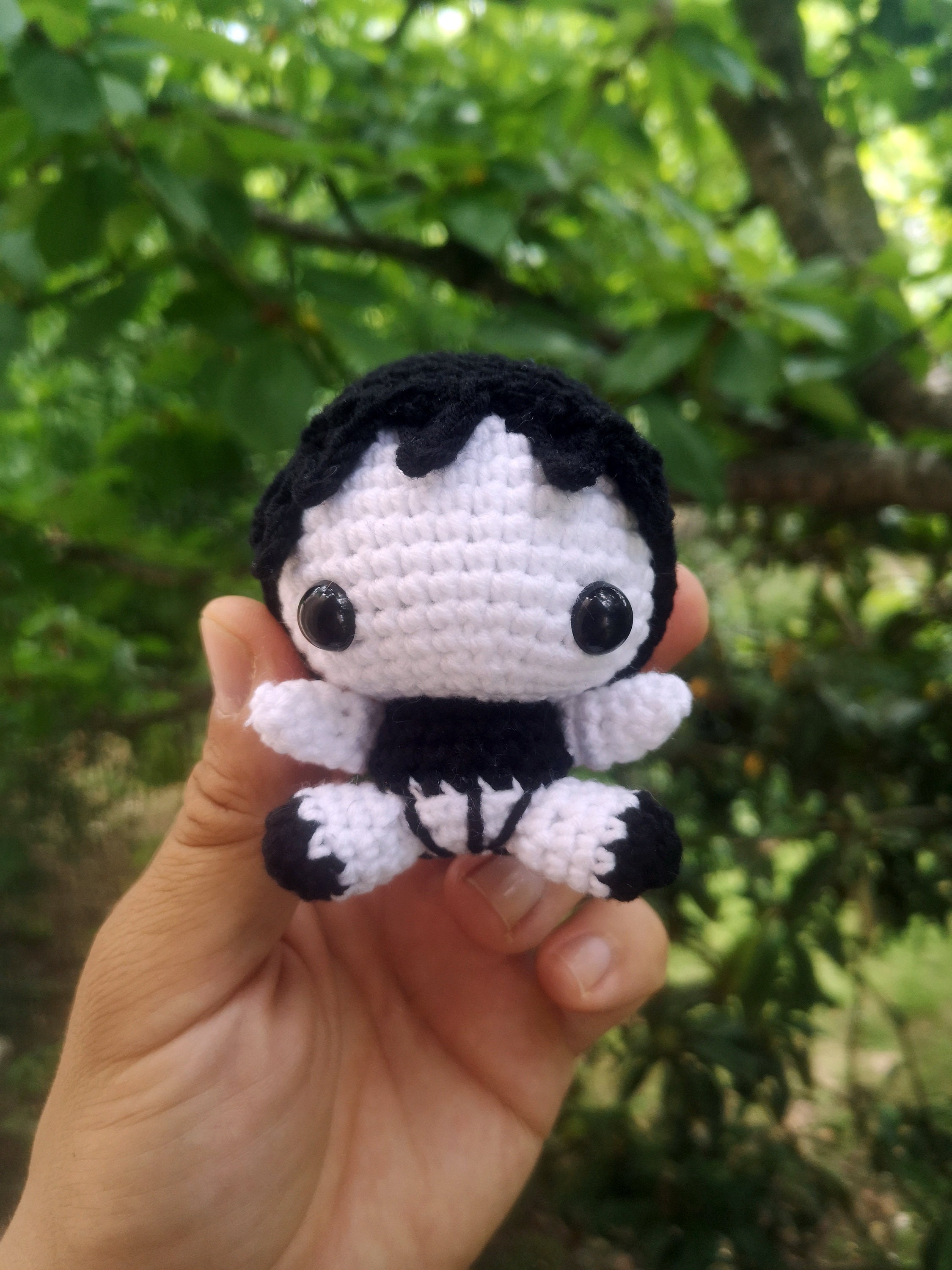 Omori and Basil Dream Form Amigurumi Plush Keychain Inspired 