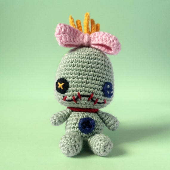 Scrump Doll Handmade Crochet Amigurumi Scrump Plush Lilo and -  Hong  Kong