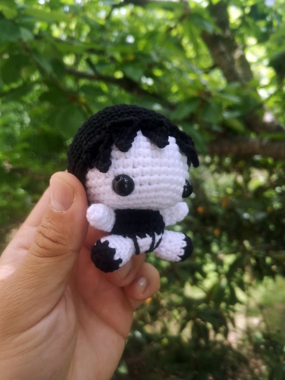 Omori Plush Handmade Omori Crochet Plushie Omori Charm Gift 