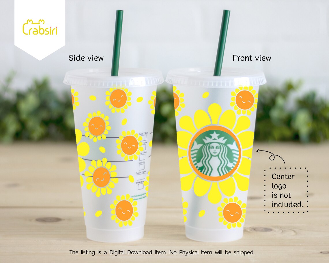Free Free 211 Sunflower Svg Starbucks Cup Free SVG PNG EPS DXF File