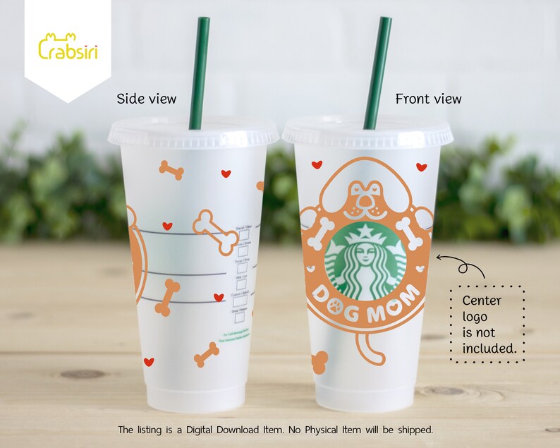 Download Dog Mom Starbucks Svg Cute Gift For Mom Digital Download Starbucks Full Wrap For Venti Cold Cup 24 Oz Svg File For Cricut Clip Art Art Collectibles Hedoarchitects Pl