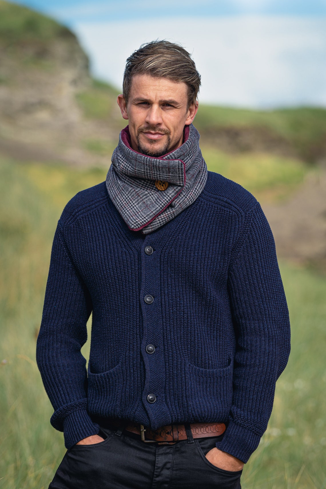 Men's Scarf/Neck warmer Etsy