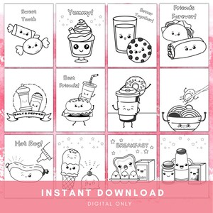 Printable Kawaii Coloring For Kids Kawaii Sushi Activity Etsy Explore 623989 free printable coloring pages for your kids and adults. etsy