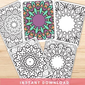 25 Pattern Coloring Pages Adult Coloring Pages Stress Relief ...