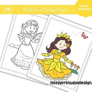 The Princess Bride Coloring Book // Instant Printable Digital ...