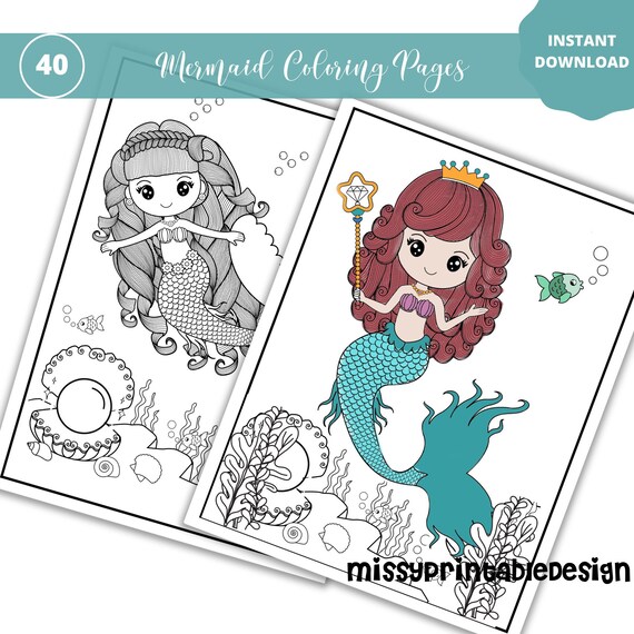 mermaid coloring pages 40 printable mermaid coloring pages for girls teens kids mermaid birthday party activity girls birthday party