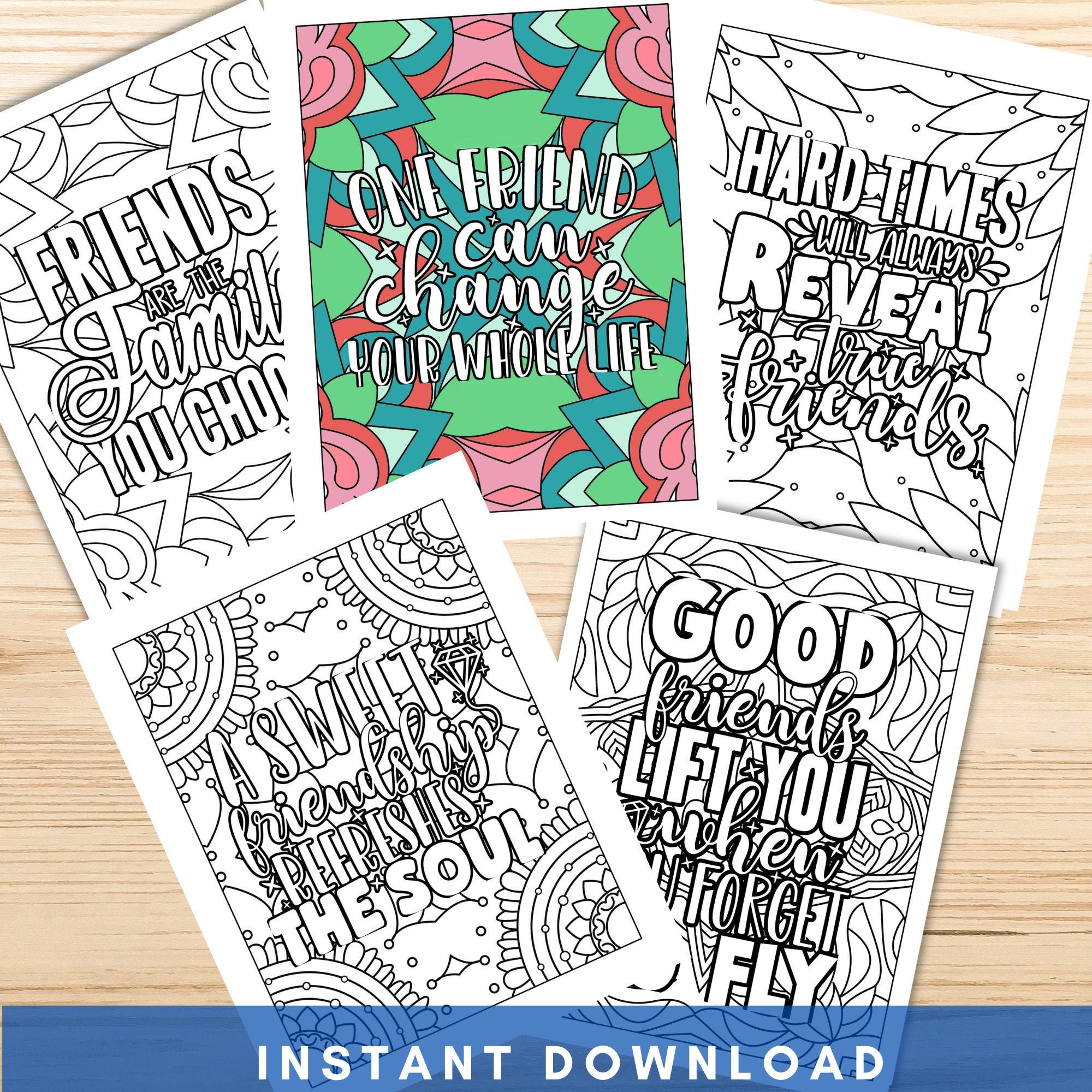 Happy Place A Motivational Colouring Book for Kids or Adults, 36