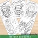 Caveman Coloring Pages, Printable Caveman Coloring Book, Caveman ...