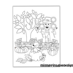 Thanksgiving Coloring Pages for Kids Printable Thanksgiving - Etsy
