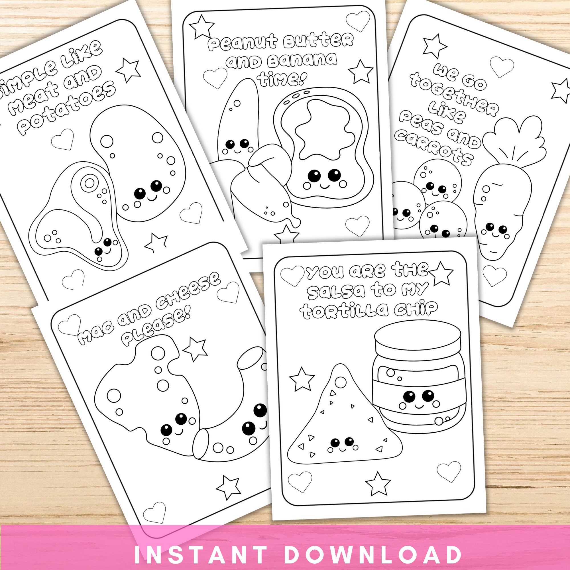 kawaii foods coloring pages 20 printable kawaii food
