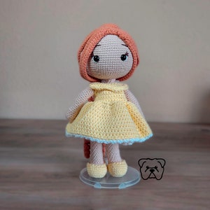 Amigurumi Doll, Crochet toy,  Lovely, unique doll, handmade with love, your perfect companion, Original Gifts for all occasions