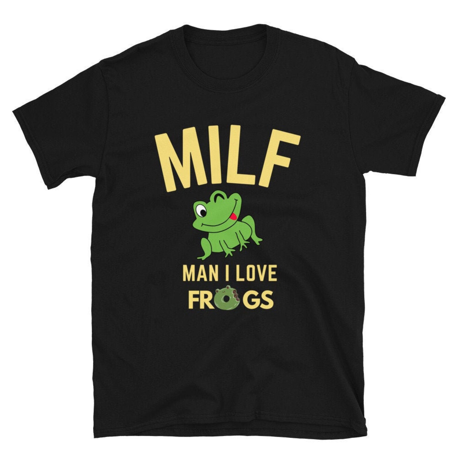 milf shirt man i love frogs