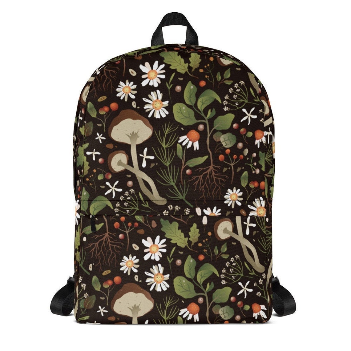 Mushroom Backpack Cottagecore Backpack Forestcore Goblincore Etsy