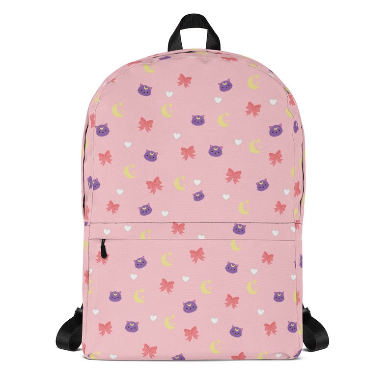 pink anime backpack