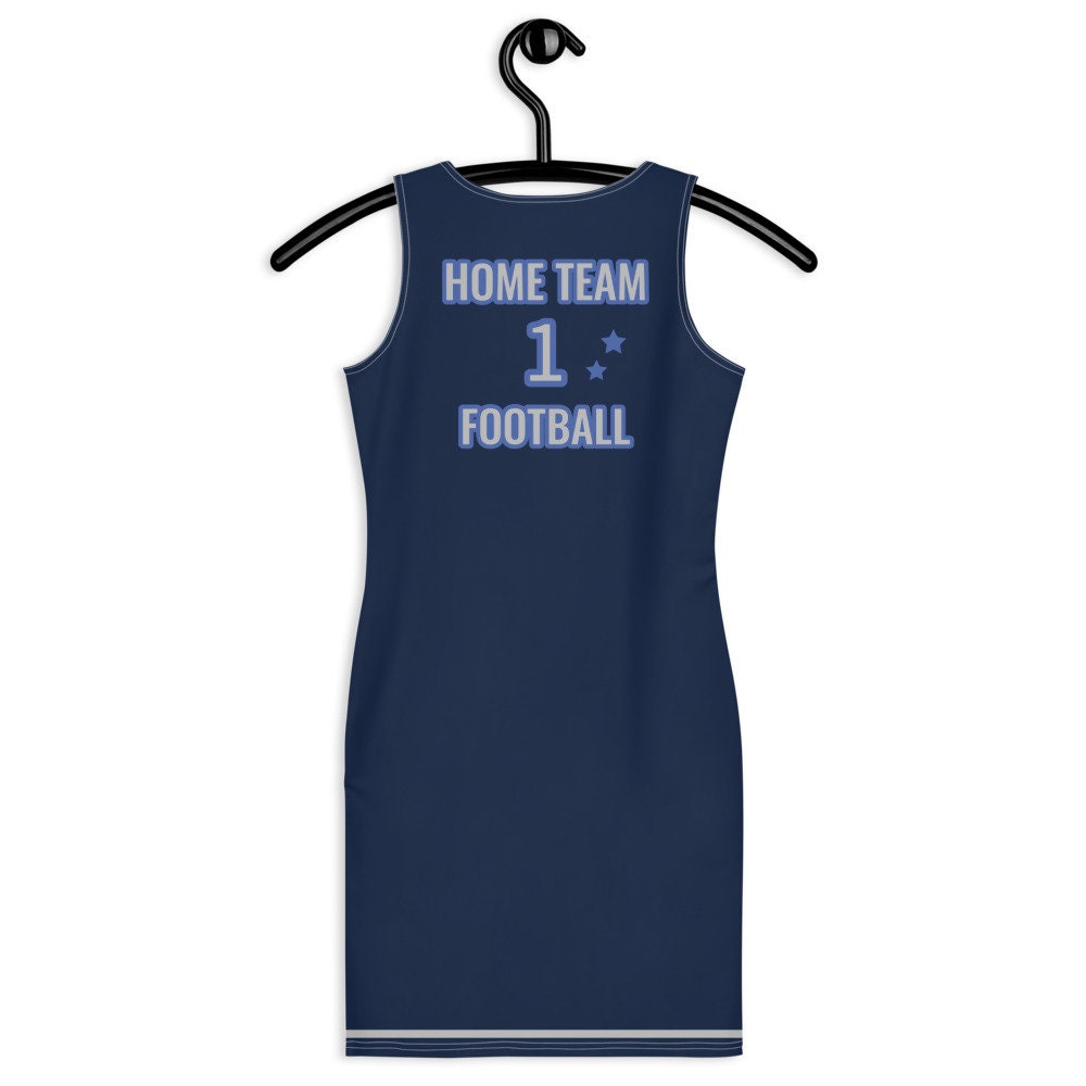 Dallas Cowboys Dress Football Dress Navy Star Game Day Dress Etsy