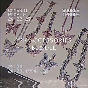 Cyber Y2k Grunge Mystery Bundle Jewelry Bundle Early 2000s 