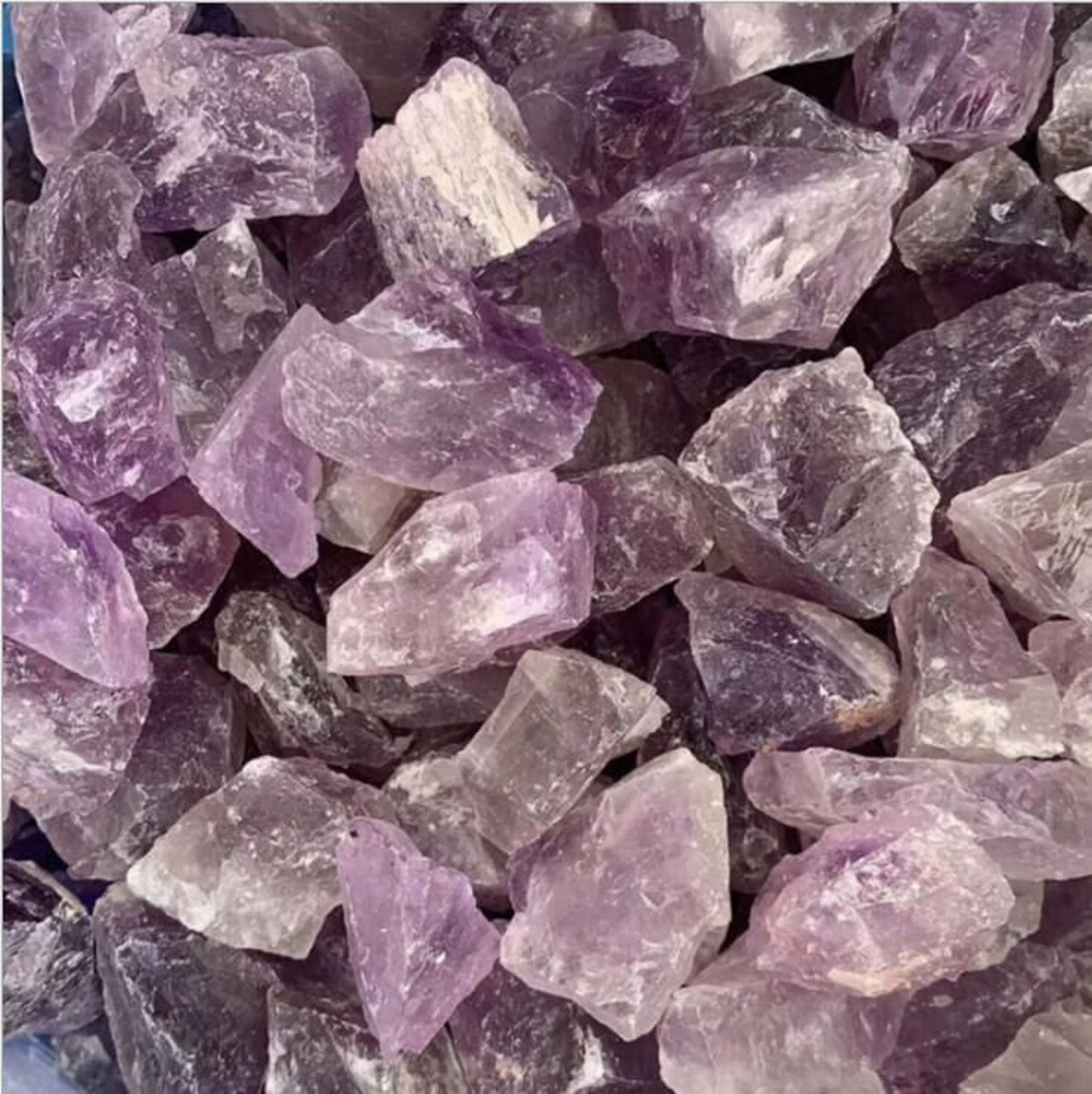 2pcs 11.5 Amethyst Raw Amethyst Chunk Natural Etsy