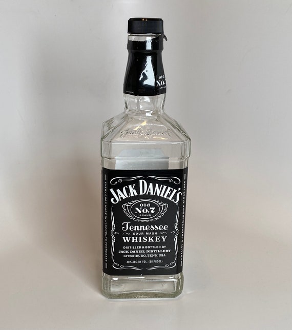 750ml Empty Jack Daniels Bottle - Etsy