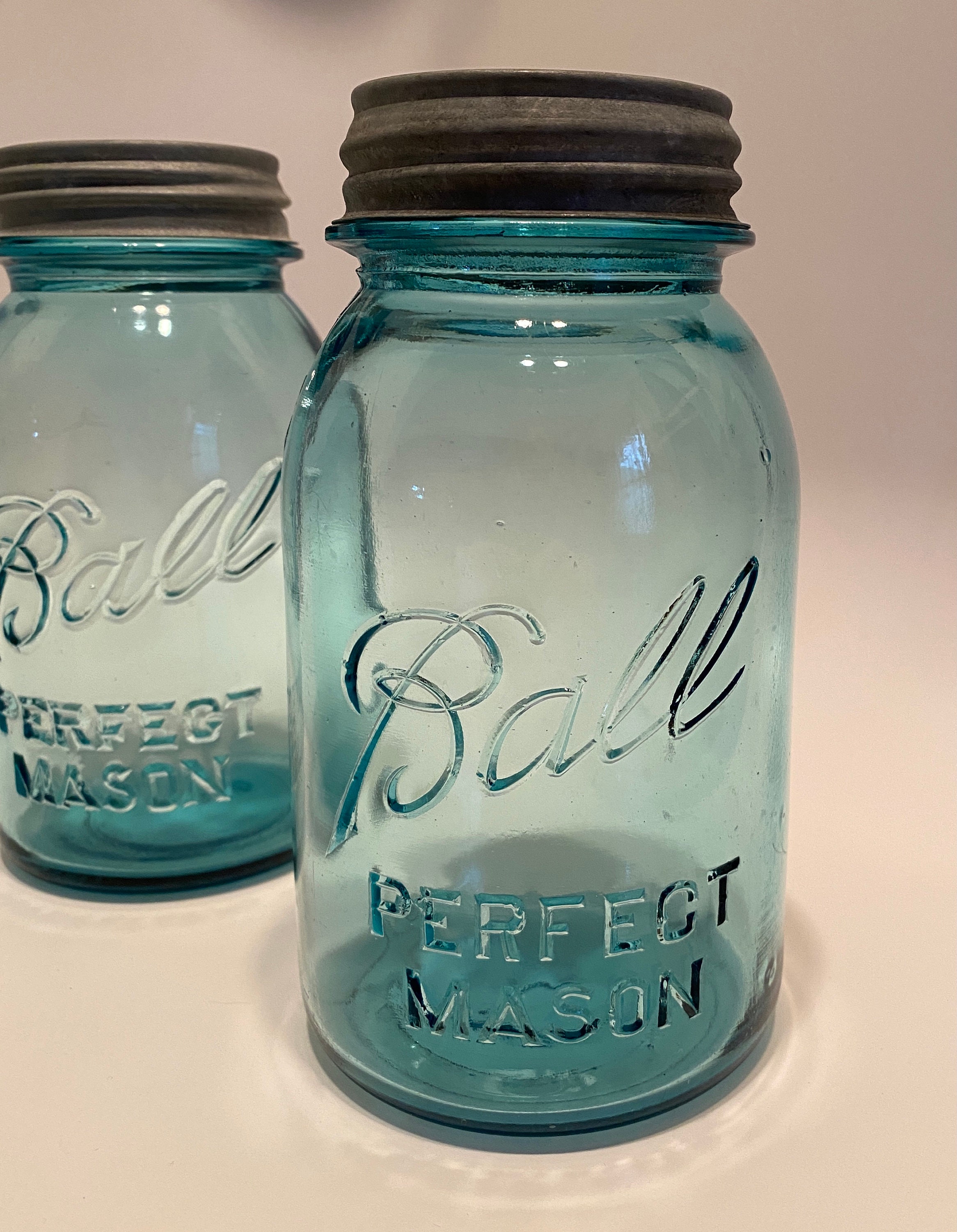 One quart Ball Canning Jars circa 19231933 Etsy