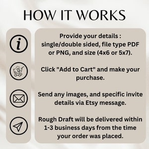 Custom Invitation Design: Birthday, Wedding, Event (digital Download ...