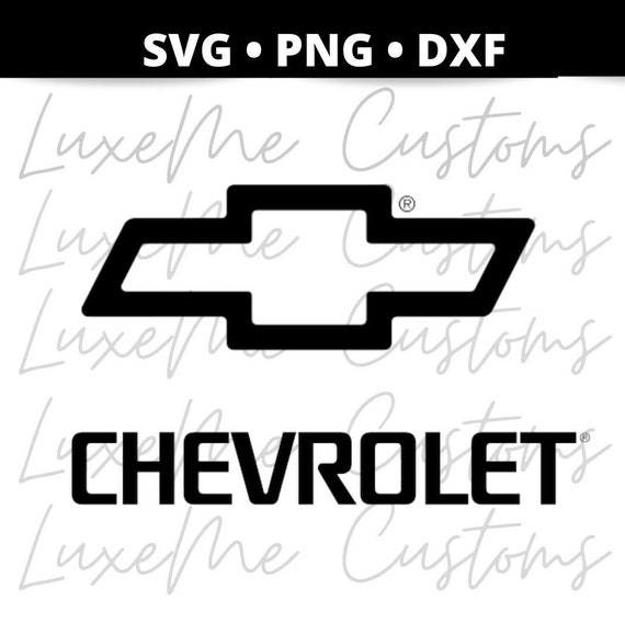 Chevy Logo SVG PNG DXF | Chevrolet | Chevrolet Chevy Logo for crafting | Cricut & Silhouette Cutting Files, Digital Download