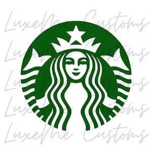 ID: SP00019 Starbucks Coffee LOGO Vinyl Decal No White 